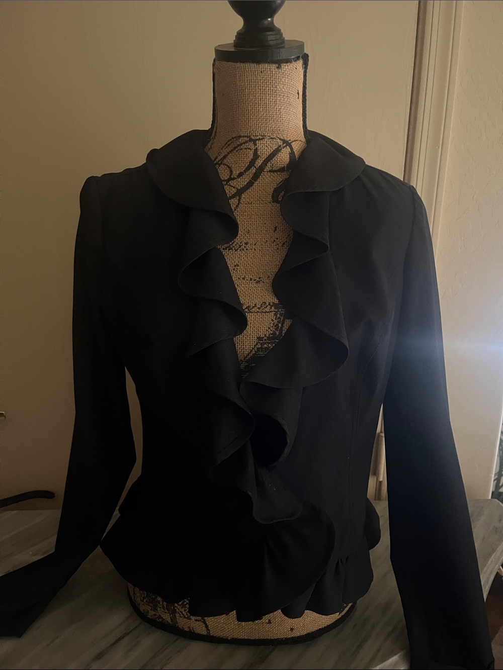 Bwear Black Women's Top with Logo Tag